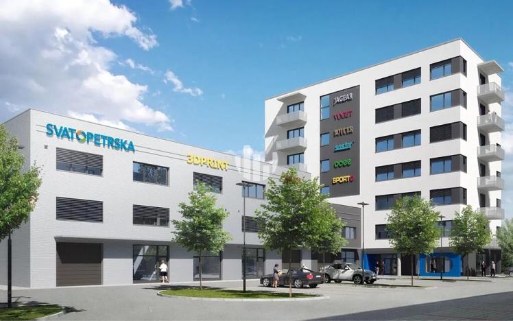Pronájem kanceláře, Brno, Svatopetrská, 126 m2