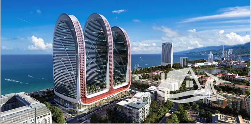 Prodej bytu 2+kk, Batumi (ბათუმი), Gruzie, 41 m2