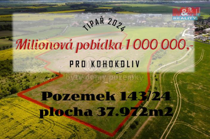 Prodej komerčního pozemku, Tachlovice, 37972 m2