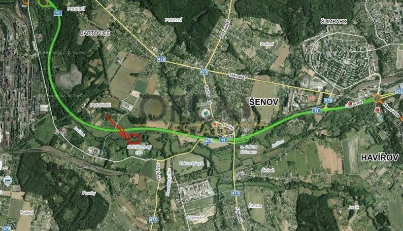 Prodej louky, Ostrava, 2635 m2