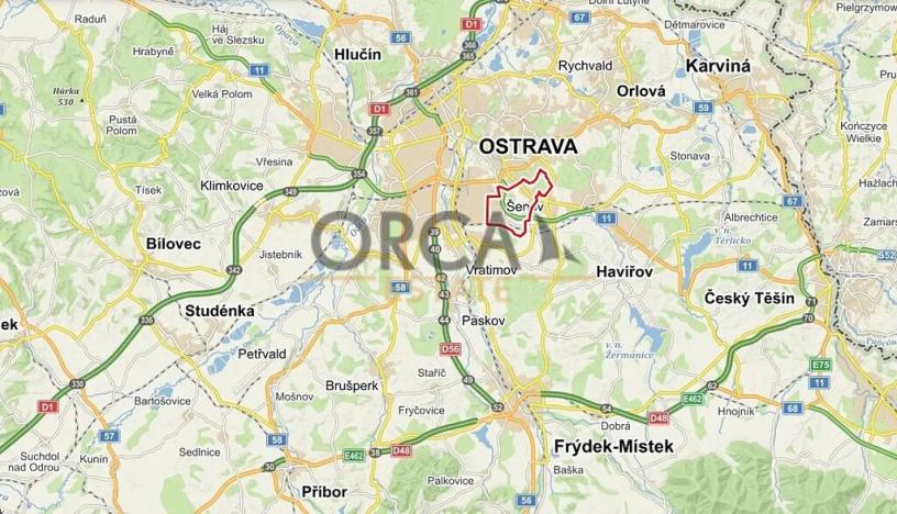 Prodej louky, Ostrava, 1890 m2