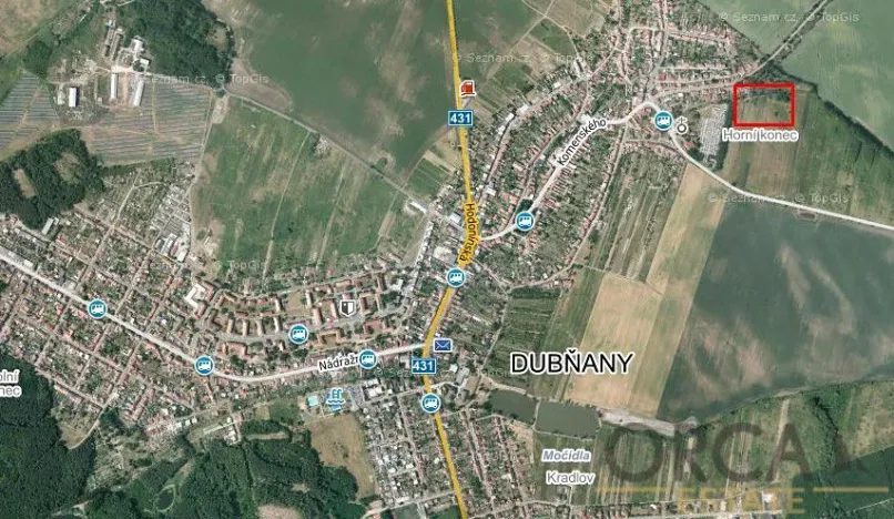 Prodej pole, Dubňany, 1253 m2