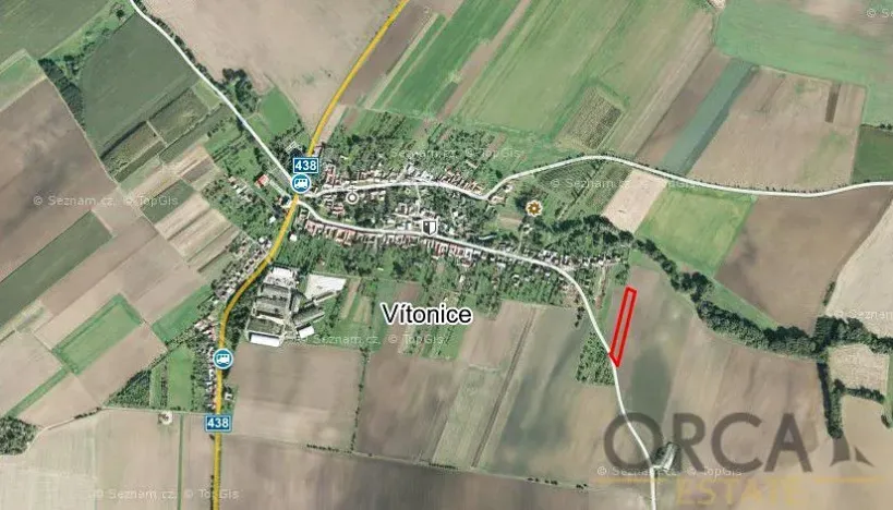 Prodej pole, Vítonice, 11000 m2