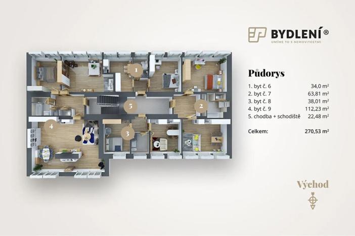 Prodej činžovního domu, Teplice, 1290 m2