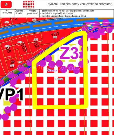 Prodej pozemku pro bydlení, Číčenice, 3500 m2