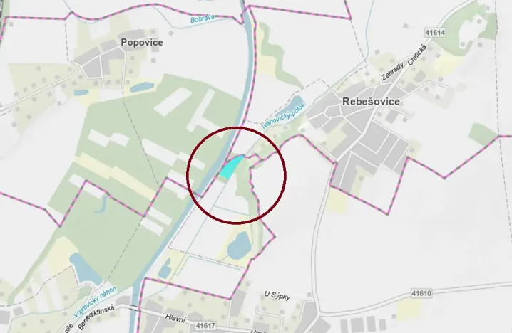Prodej pole, Rajhrad, 7650 m2