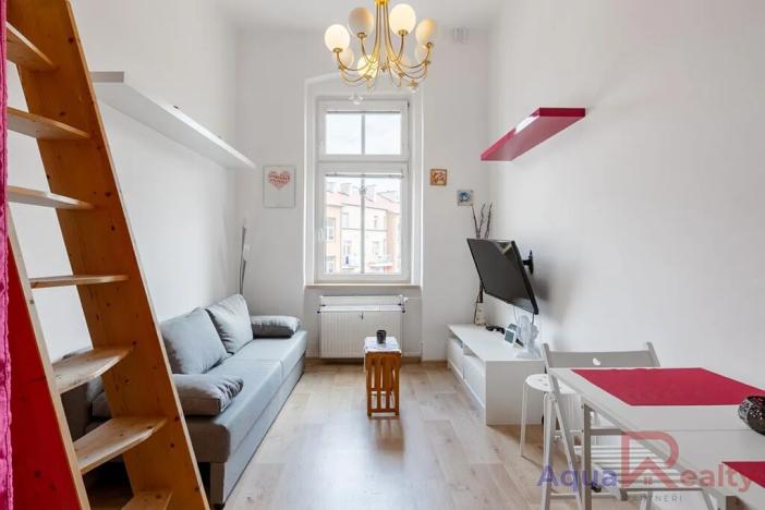 Pronájem bytu 1+kk, Karlovy Vary, nábřeží Jana Palacha, 20 m2