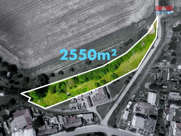 Prodej zahrady, Vícenice, 2550 m2