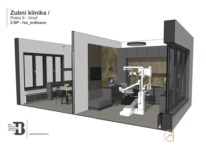 Pronájem ordinace, Praha - Vinoř, Mladoboleslavská, 97 m2