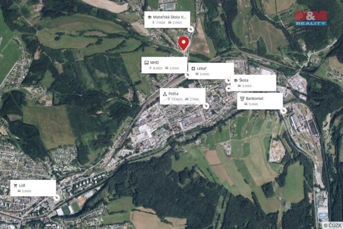 Pronájem rodinného domu, Trutnov - Voletiny, Mentzlova, 100 m2