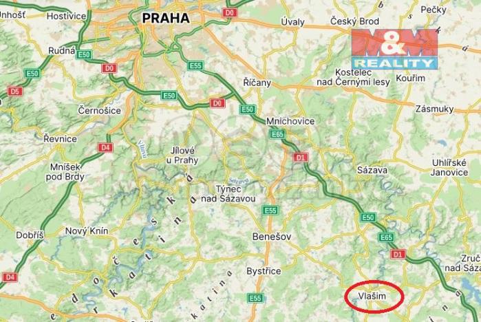 Prodej pozemku pro bydlení, Vlašim, 10664 m2