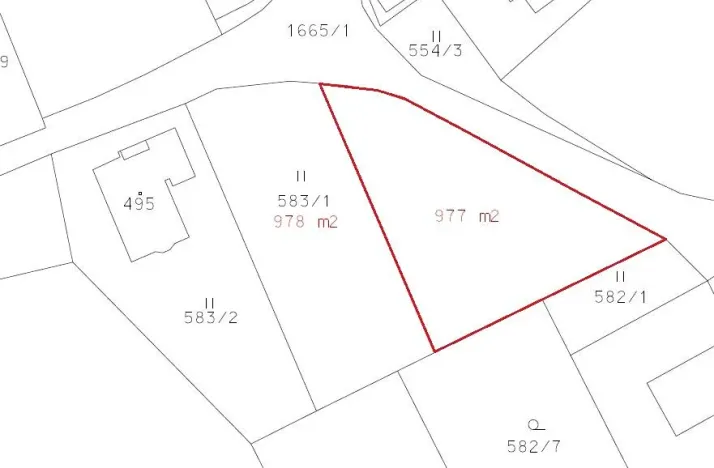 Prodej pozemku pro bydlení, Žichlínek, 977 m2