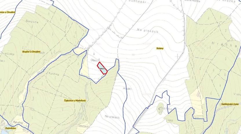 Prodej pole, Stolany, 5612 m2