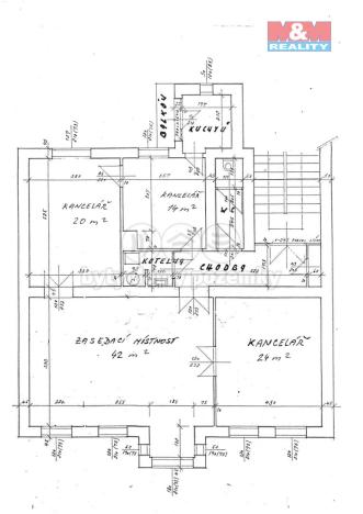 Pronájem kanceláře, Jablonec nad Nisou, Lidická, 118 m2