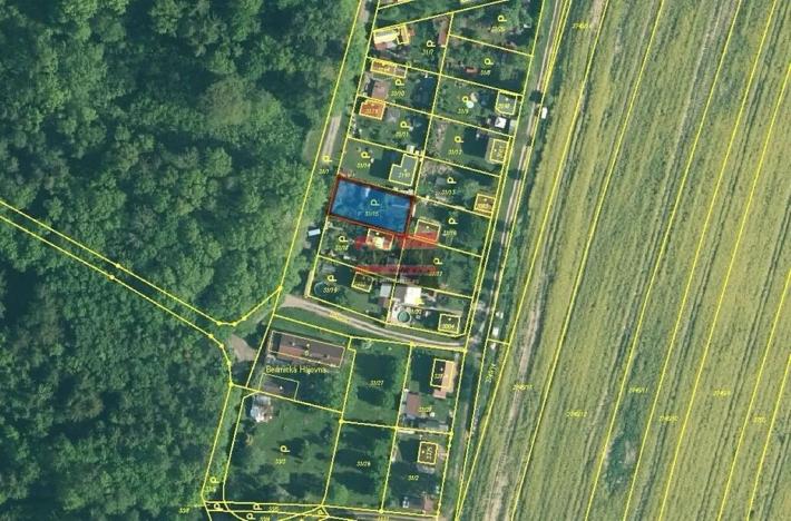 Prodej pozemku pro bydlení, Týn nad Vltavou, 334 m2
