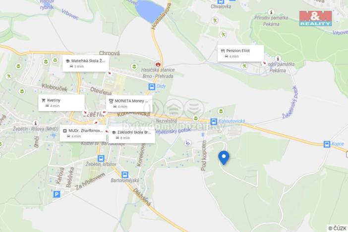 Prodej chaty, Brno - Žebětín, 32 m2