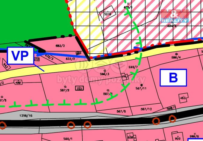 Prodej pozemku pro bydlení, Vlachovo Březí, 1558 m2