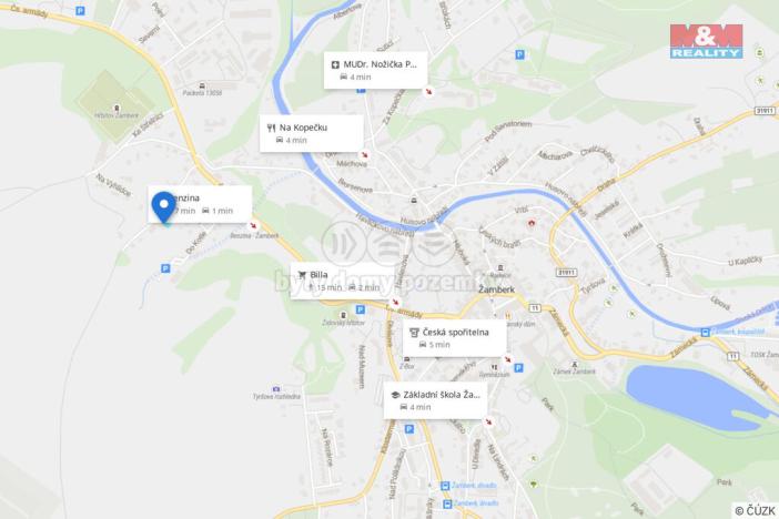 Prodej pozemku pro bydlení, Žamberk, 605 m2