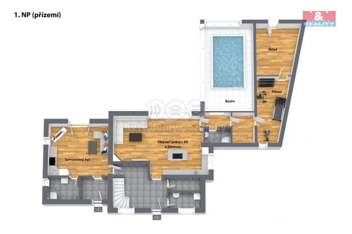 Prodej rodinného domu, Loket, Nad Hájovnou, 203 m2