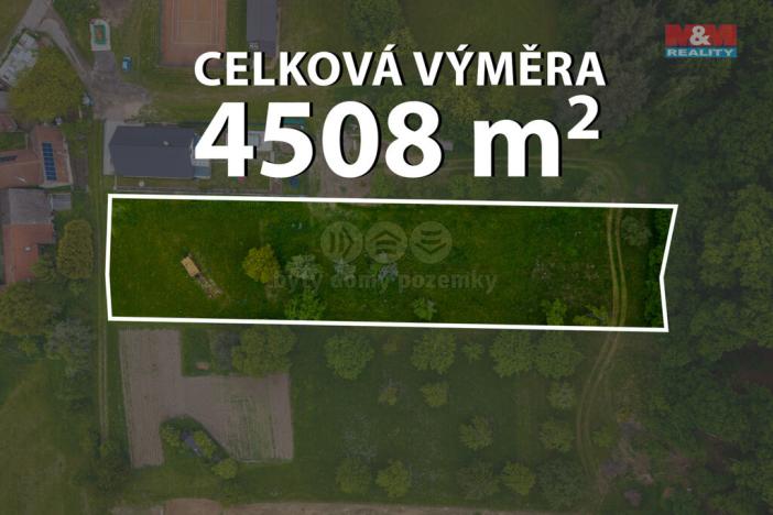 Prodej pozemku pro bydlení, Brloh, 4508 m2