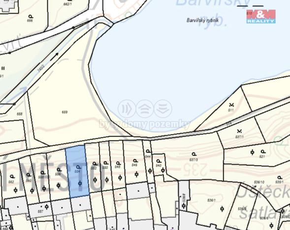 Prodej zahrady, Úštěk, 325 m2