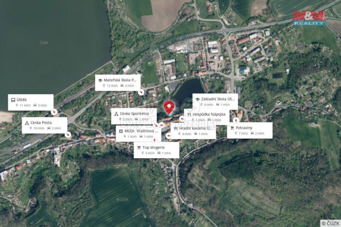 Prodej zahrady, Úštěk, 325 m2