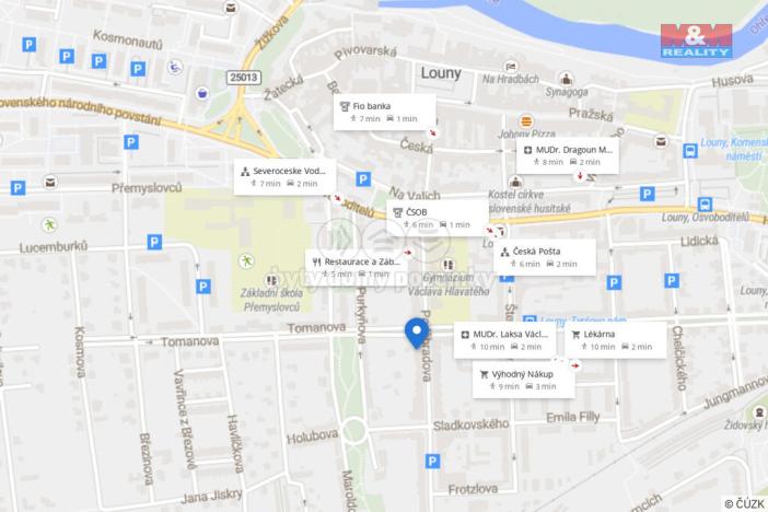 Prodej bytu 3+1, Louny, Poděbradova, 117 m2