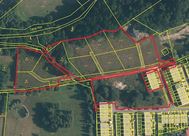 Prodej pozemku pro bydlení, Liberec, Na Mlýnku, 18685 m2