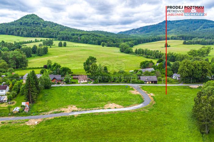 Prodej pozemku pro bydlení, Jablonné v Podještědí - Petrovice, 1678 m2