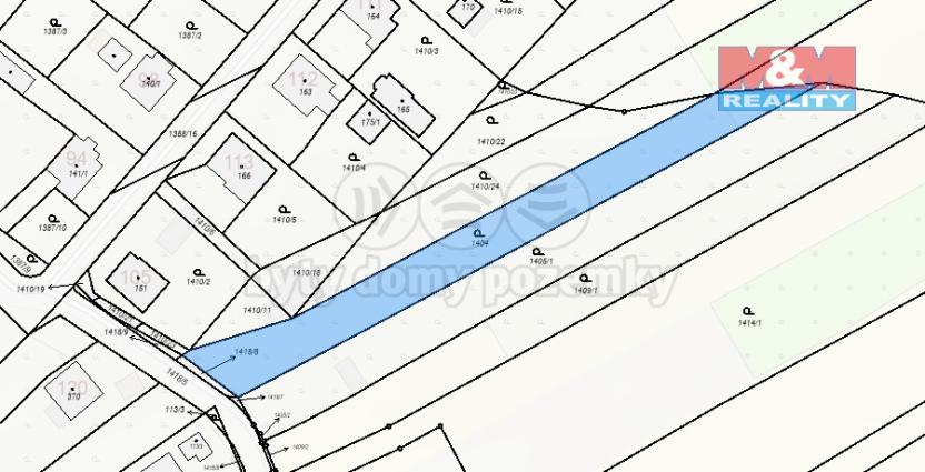 Prodej pozemku pro bydlení, Slavičín - Divnice, 1679 m2