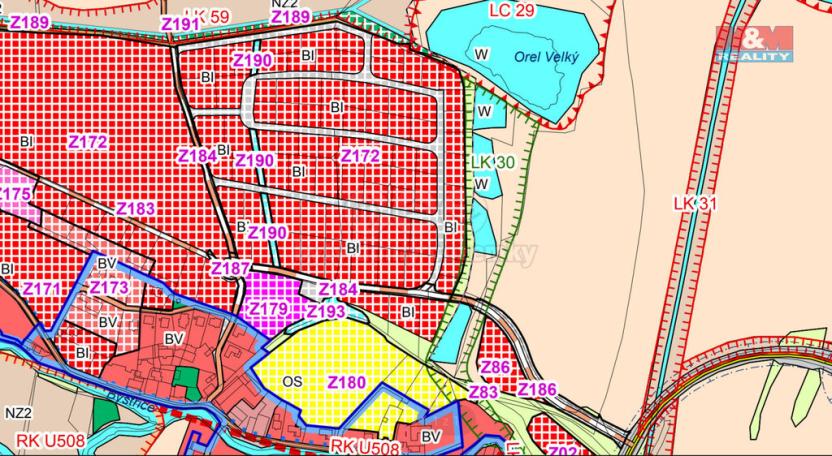 Prodej pozemku pro bydlení, Ostrov - Kfely, 1352 m2