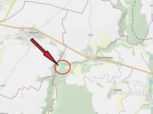 Prodej podílu pole, Zásmuky, 2341 m2