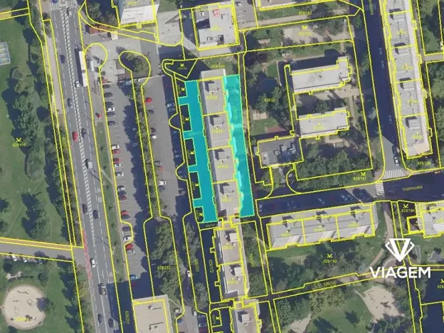 Prodej komerčního pozemku, Praha - Letňany, 1067 m2