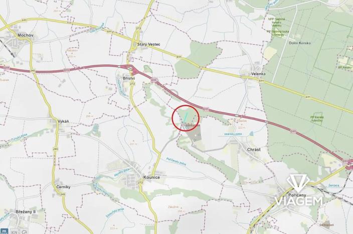 Prodej zahrady, Velenka, 6165 m2