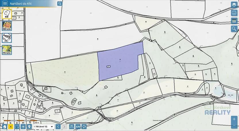 Prodej komerčního pozemku, Praha - Dolní Chabry, 10599 m2