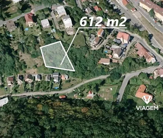 Prodej zahrady, Vrané nad Vltavou, 612 m2