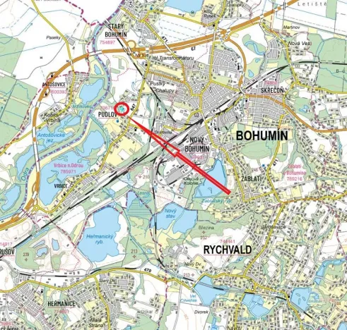 Prodej pozemku pro bydlení, Bohumín, 4535 m2