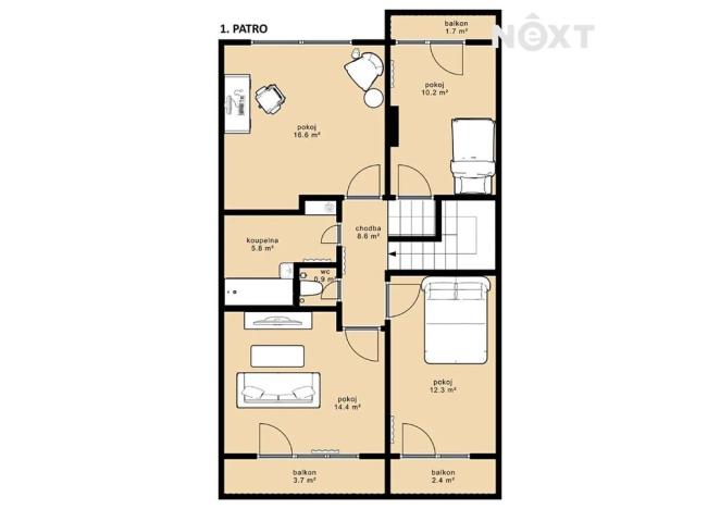 Prodej rodinného domu, Třeboň, Budějovická, 194 m2