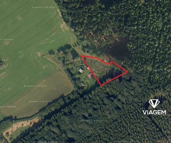 Prodej podílu lesa, Česká Třebová, 655 m2