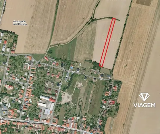 Prodej podílu pole, Hustopeče nad Bečvou, 653 m2