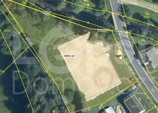 Prodej pozemku pro bydlení, Jeseník, Rejvízská, 1500 m2