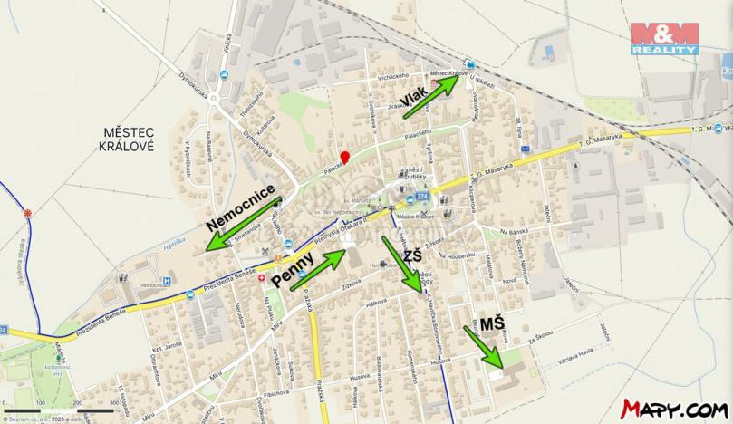 Prodej rodinného domu, Městec Králové, Palackého, 103 m2