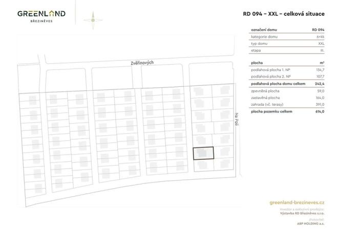 Prodej vily, Praha - Březiněves, Vraní, 242 m2