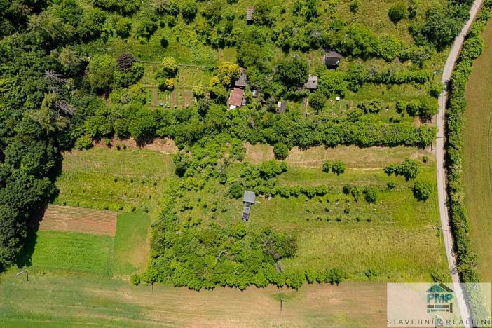 Prodej zahrady, Střelice, 1440 m2