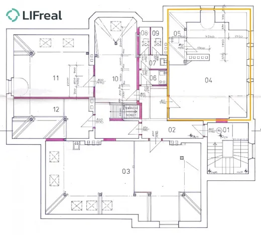 Pronájem kanceláře, Liberec, Gorkého, 33 m2