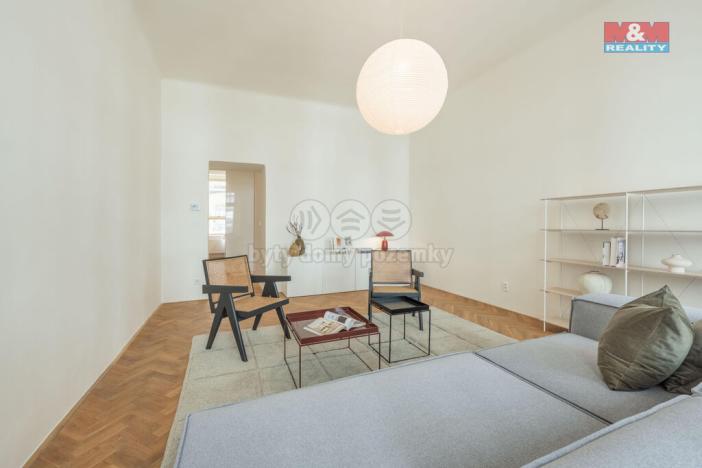 Prodej bytu 3+1, Praha - Vinohrady, Balbínova, 96 m2