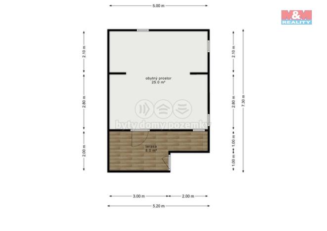 Prodej chaty, Hradec Králové - Roudnička, 25 m2