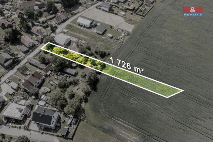 Prodej pozemku pro bydlení, Výrov - Hadačka, 1726 m2