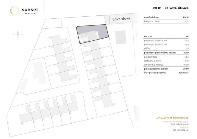 Prodej rodinného domu, Praha - Nebušice, Noseckých, 122 m2
