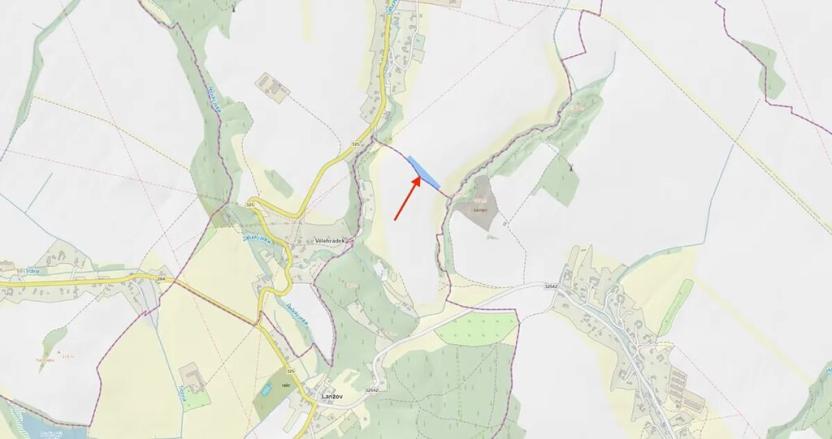 Prodej louky, Zdobín, 145881 m2